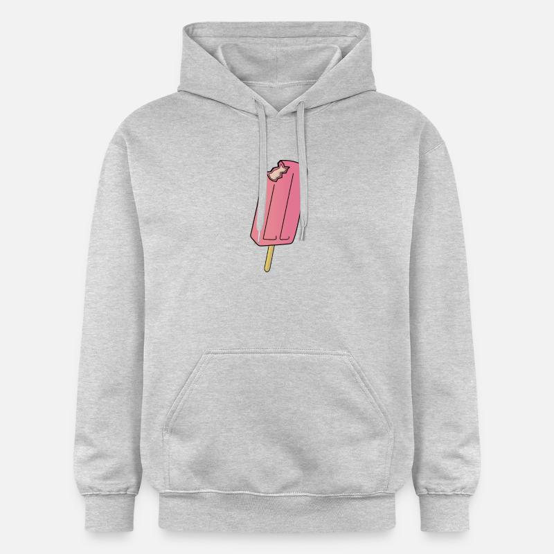 Popsicles - Sweat à capuche Softstyle® Gildan Unisexe - gris clair chiné