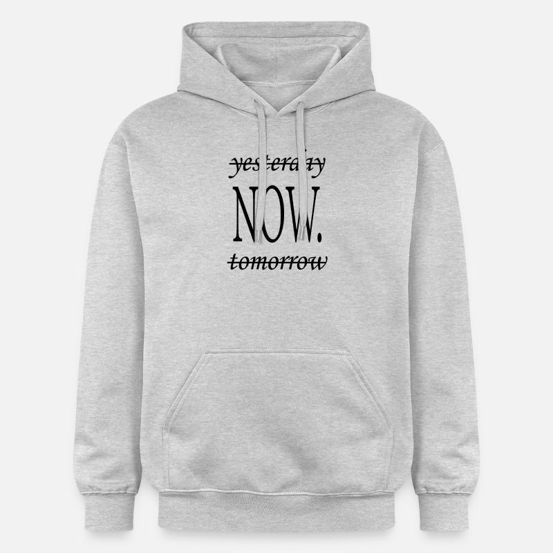motivation - Sweat à capuche Softstyle® Gildan Unisexe - gris clair chiné