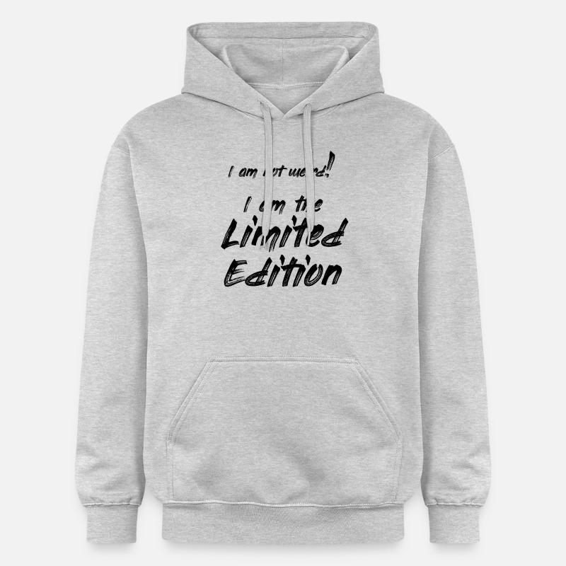 pas bizarre -> Edition limitée - Sweat à capuche Softstyle® Gildan Unisexe - gris clair chiné