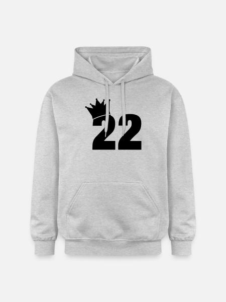 22_krone_f1 - Gildan Unisex Softstyle® Midweight Hoodie - Hellgrau meliert