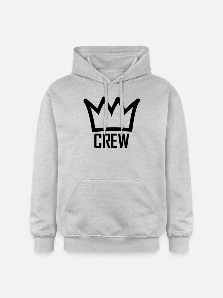 crew - Sweat à capuche Softstyle® Gildan Unisexe - gris clair chiné