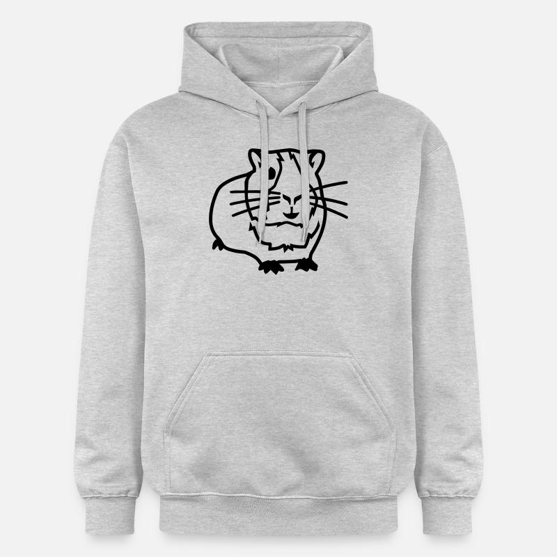Cochon d'Inde - Sweat à capuche Softstyle® Gildan Unisexe - gris clair chiné