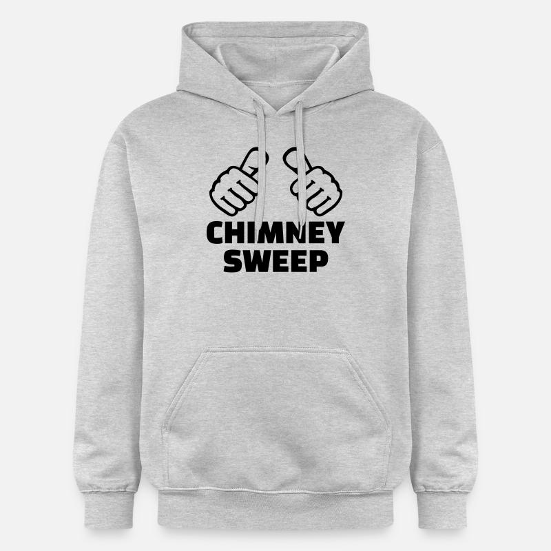 Ramoneur - Sweat à capuche Softstyle® Gildan Unisexe - gris clair chiné
