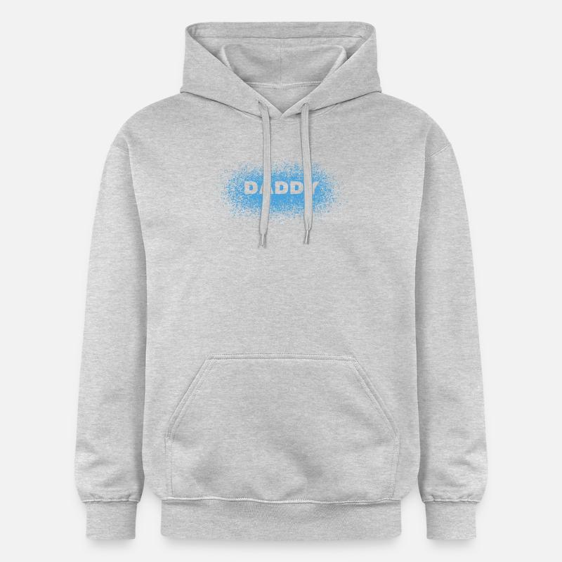 Daddy - Gildan Unisex Softstyle® Midweight Hoodie - Hellgrau meliert