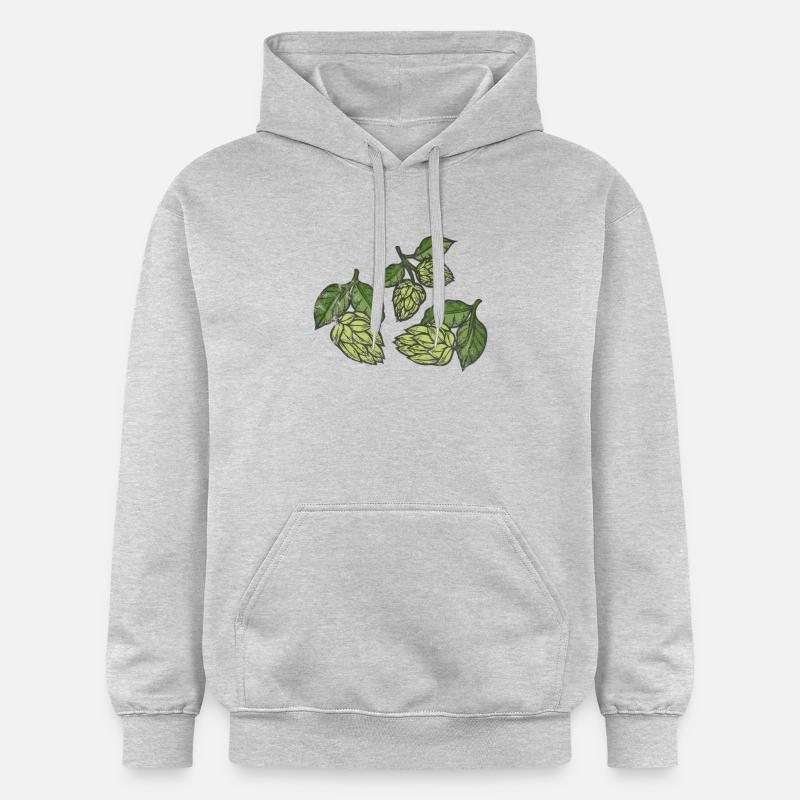 houblon - Sweat à capuche Softstyle® Gildan Unisexe - gris clair chiné