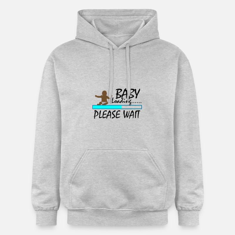 baby loading - Sweat à capuche Softstyle® Gildan Unisexe - gris clair chiné