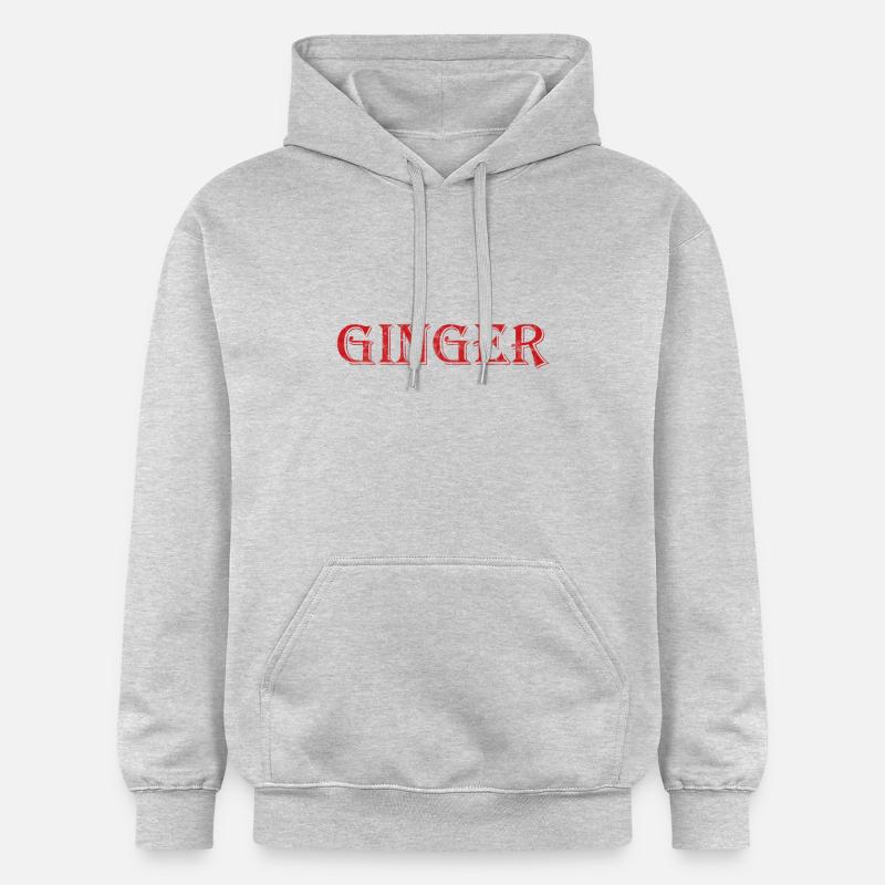 Ginger - Sweat à capuche Softstyle® Gildan Unisexe - gris clair chiné