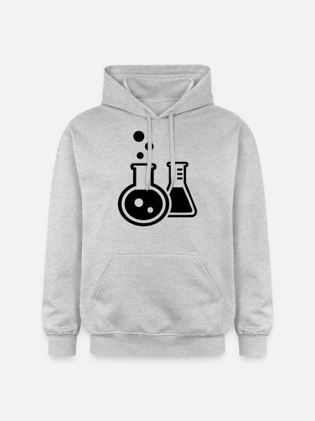 Test tube - Gildan Unisex Softstyle® Midweight Hoodie - light heather grey