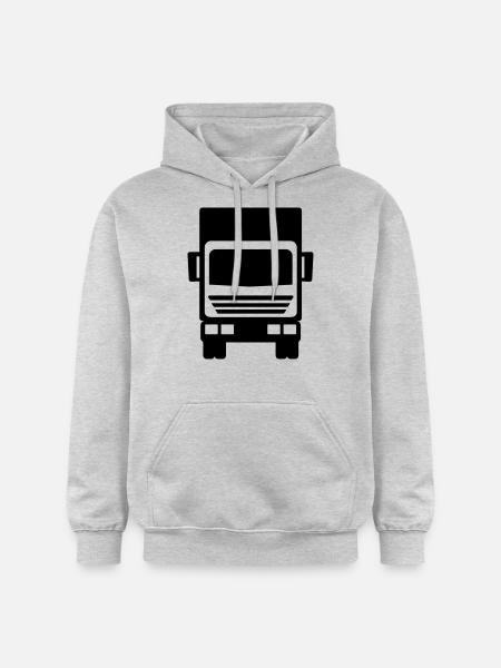LKW - Gildan Unisex Softstyle® Midweight Hoodie - Hellgrau meliert