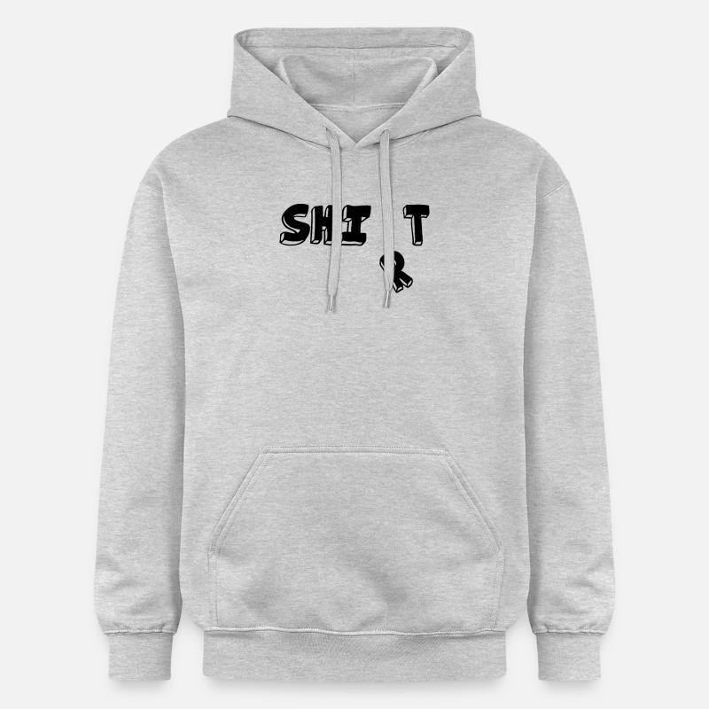 Chemise de merde - Sweat à capuche Softstyle® Gildan Unisexe - gris clair chiné