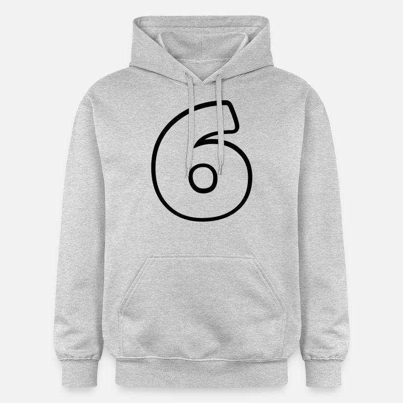 6 - Sweat à capuche Softstyle® Gildan Unisexe - gris clair chiné