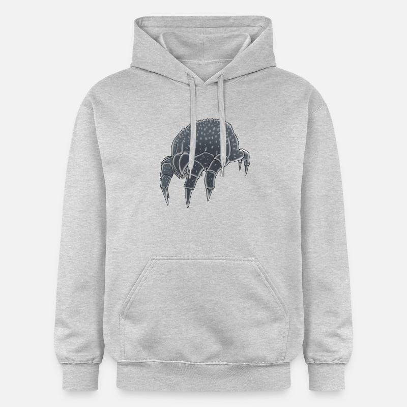 Aauvants insectes phobie parasite - Sweat à capuche Softstyle® Gildan Unisexe - gris clair chiné