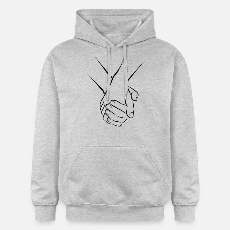 ensemble - Sweat à capuche Softstyle® Gildan Unisexe - gris clair chiné