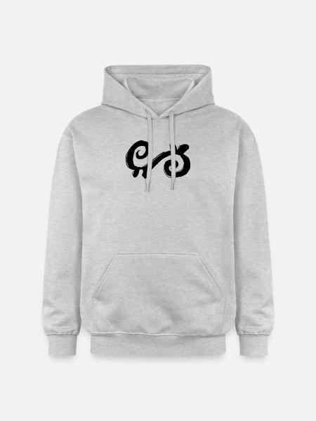 Egypt Ancient Symbol Energy - Gildan Unisex Softstyle® Midweight Hoodie - light heather grey