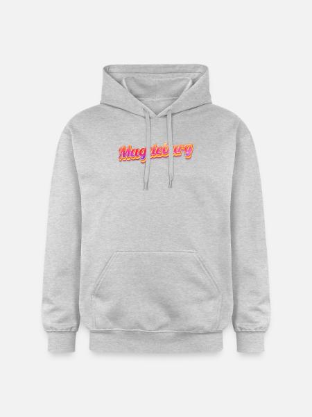 Magdeburgerin Magdeburger Magdeburg - Gildan Unisex Softstyle® Midweight Hoodie - light heather grey