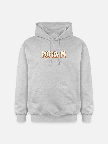 Potsdamerin Potsdamer Potsdam - Gildan Unisex Softstyle® Midweight Hoodie - Hellgrau meliert