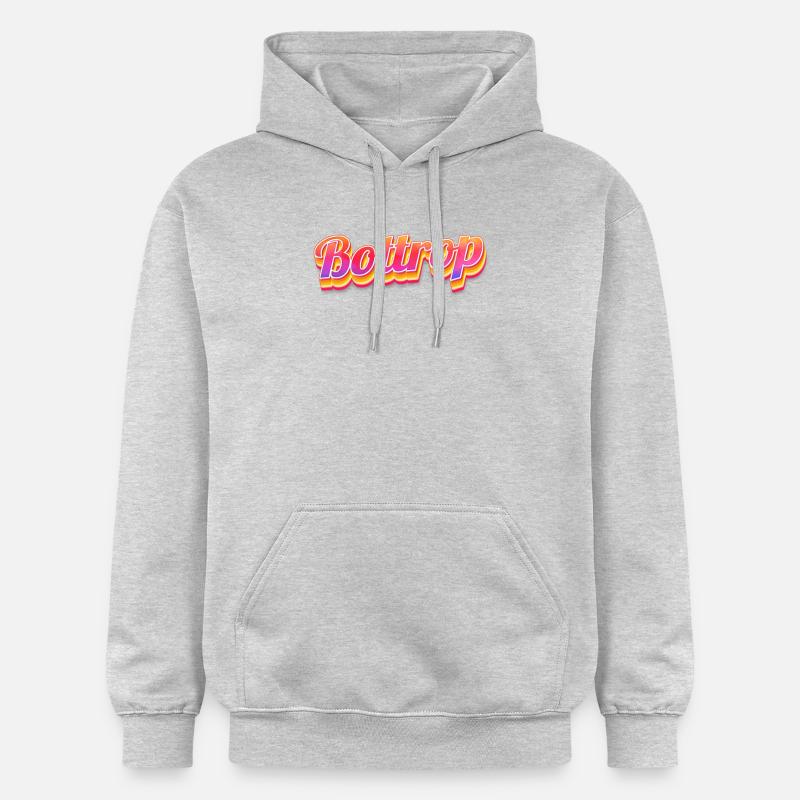 Bottropérine Bottroper Bottrop - Sweat à capuche Softstyle® Gildan Unisexe - gris clair chiné