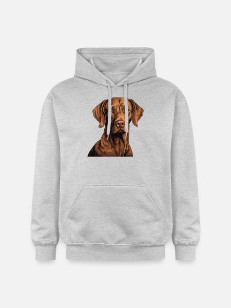 Magyar Vizsla - Gildan Unisex Softstyle® Midweight Hoodie - light heather grey