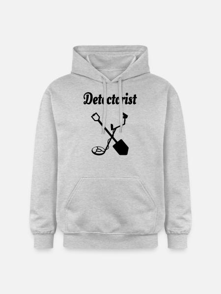 Metalldetektor - Gildan Unisex Softstyle® Midweight Hoodie - Hellgrau meliert