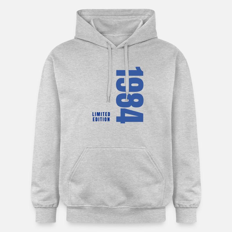 40e anniversaire - Sweat à capuche Softstyle® Gildan Unisexe - gris clair chiné