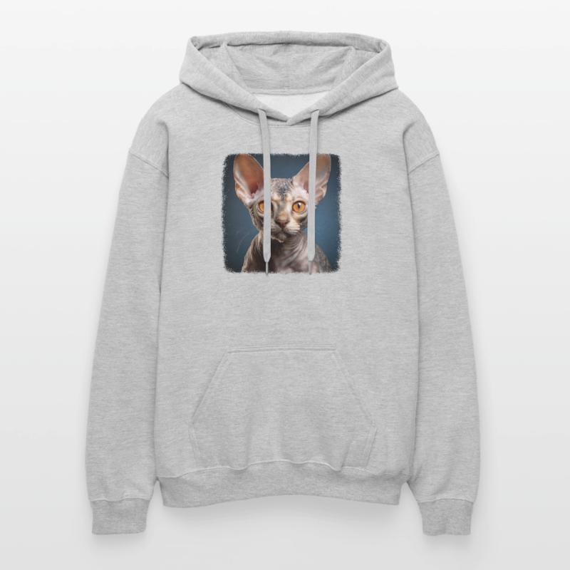 Devon Rex Kätzchen Devon Rex Katze Gildan Unisex Softstyle® Midweight Hoodie
