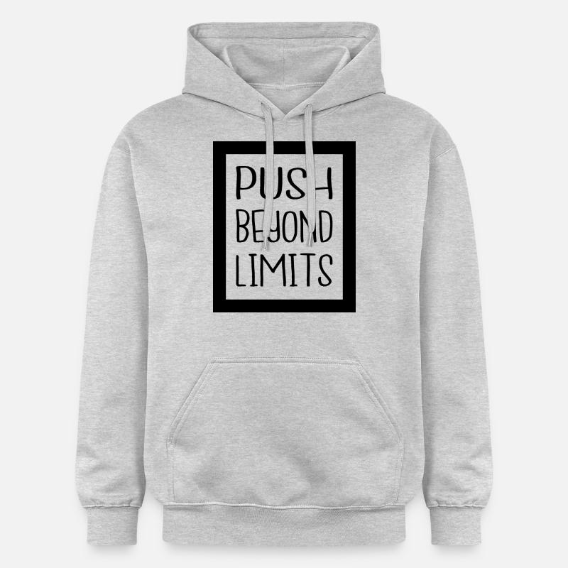 Formation à l’humour - Sweat à capuche Softstyle® Gildan Unisexe - gris clair chiné