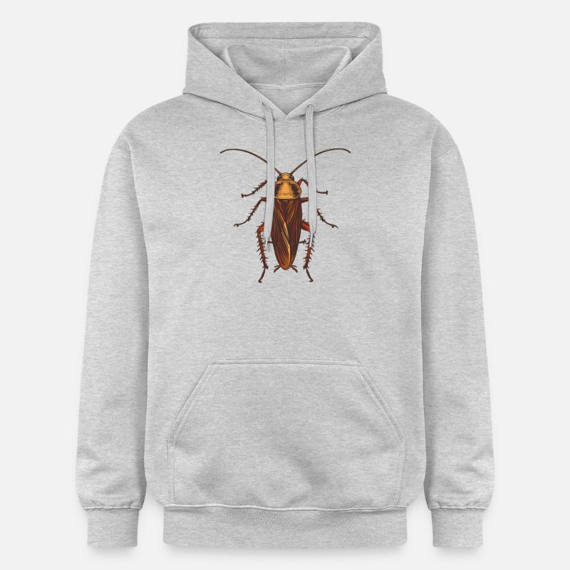cafards cafards cafards cafard - Sweat à capuche Softstyle® Gildan Unisexe - gris clair chiné