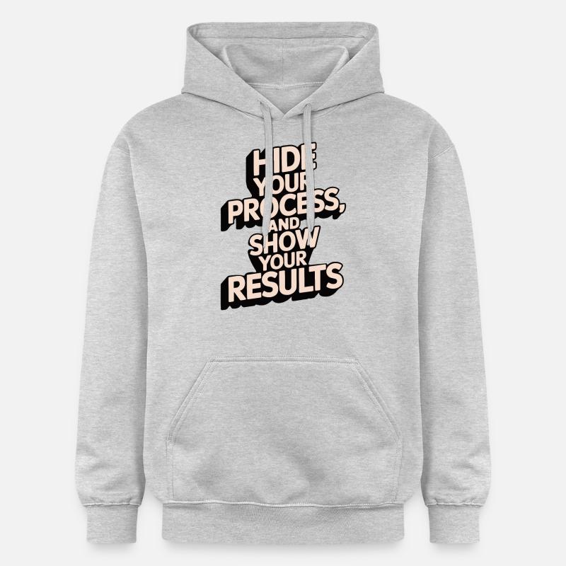 MONTREZ VOS RÉSULTATS - Sweat à capuche Softstyle® Gildan Unisexe - gris clair chiné