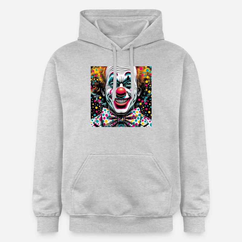 Costume de carnaval - Sweat à capuche Softstyle® Gildan Unisexe - gris clair chiné