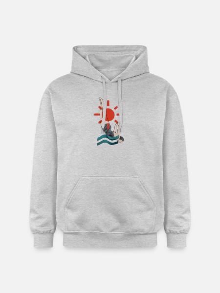 Plunge - Gildan Unisex Softstyle® Midweight Hoodie - light heather grey