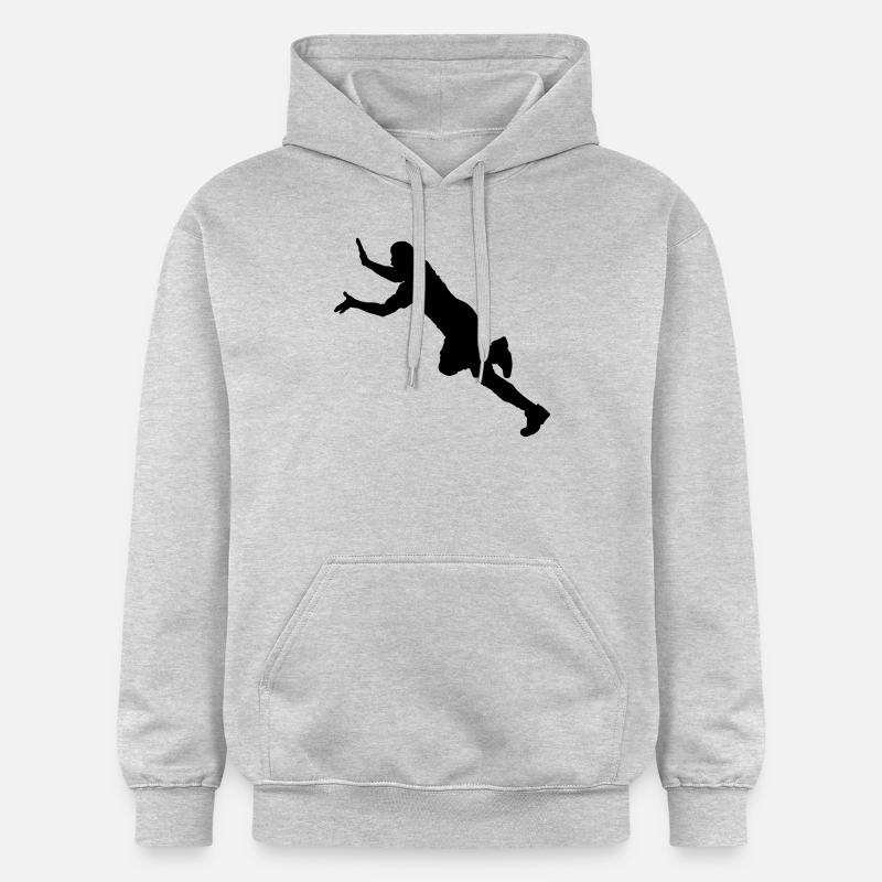 Jump - Sweat à capuche Softstyle® Gildan Unisexe - gris clair chiné