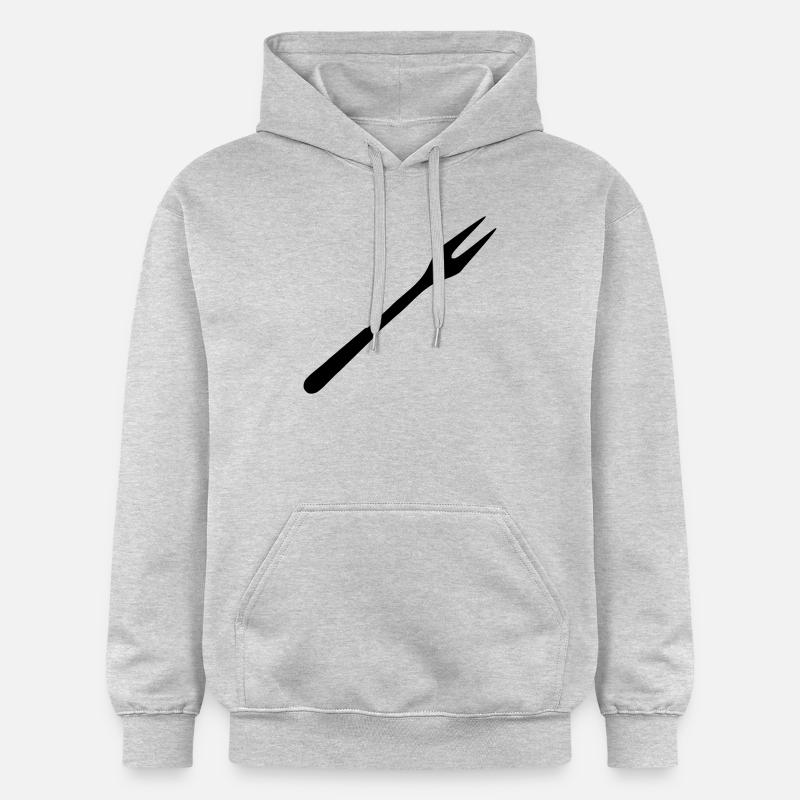 fondue - Sweat à capuche Softstyle® Gildan Unisexe - gris clair chiné