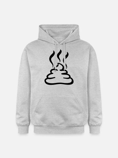 shit_smell__f1 - Gildan Unisex Softstyle® Midweight Hoodie - light heather grey
