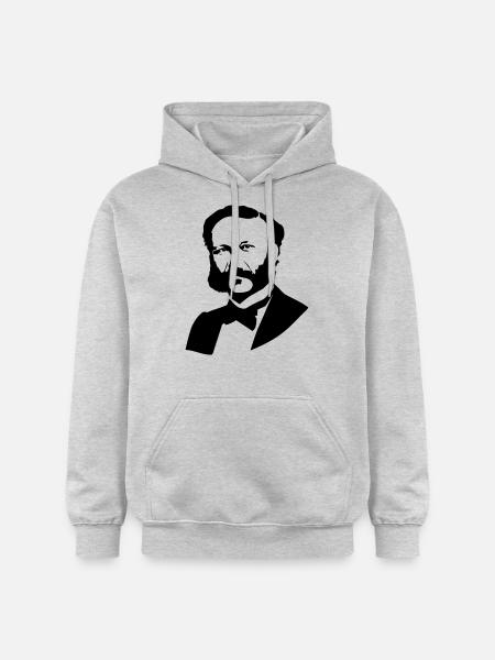 Henry Dunant - Gildan Unisex Softstyle® Midweight Hoodie - Hellgrau meliert