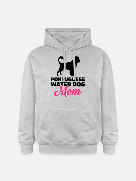 Portuguese Water Dog - Gildan Unisex Softstyle® Midweight Hoodie - light heather grey