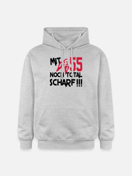 total_scharf_55 - Sweat à capuche Softstyle® Gildan Unisexe - gris clair chiné