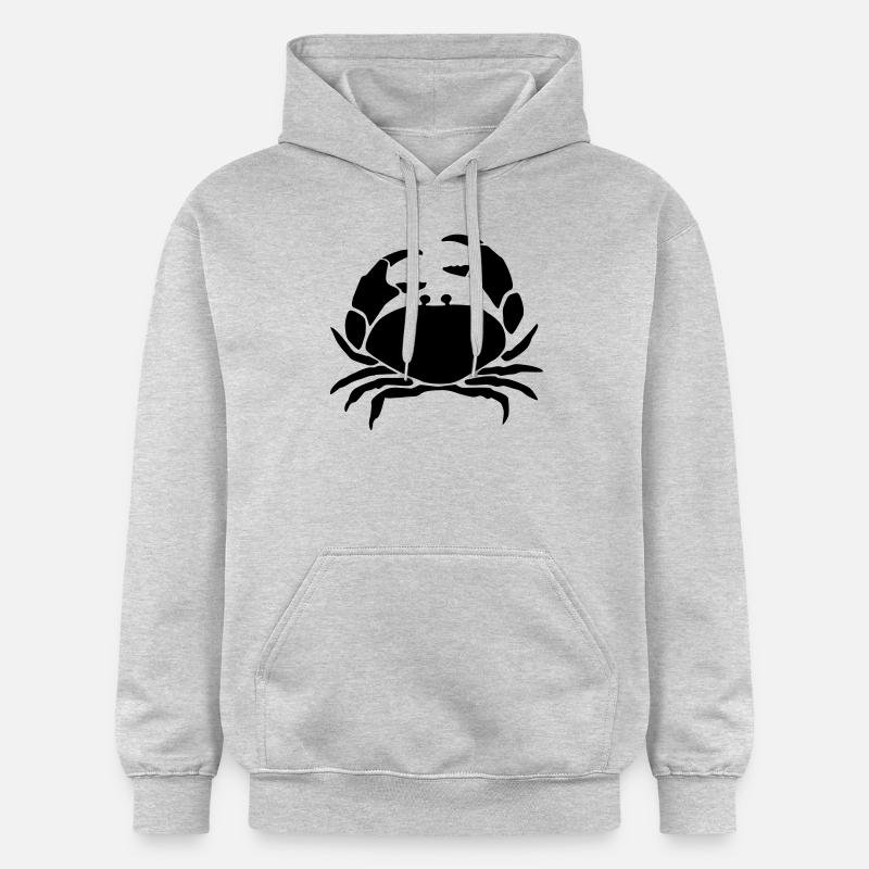 krebs_092011_b_1c - Sweat à capuche Softstyle® Gildan Unisexe - gris clair chiné