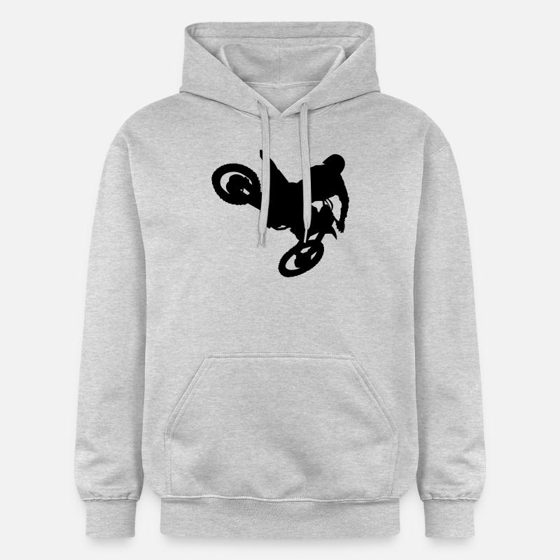 MX whip - Sweat à capuche Softstyle® Gildan Unisexe - gris clair chiné