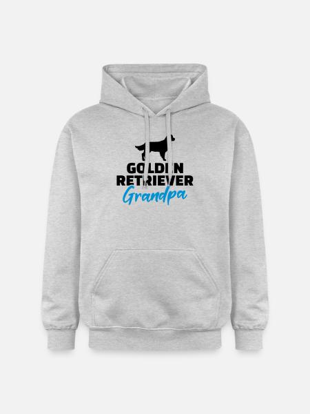 Golden Retriever - Sweat à capuche Softstyle® Gildan Unisexe - gris clair chiné