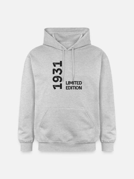 1931 Limitierte Auflage - Gildan Unisex Softstyle® Midweight Hoodie - Hellgrau meliert