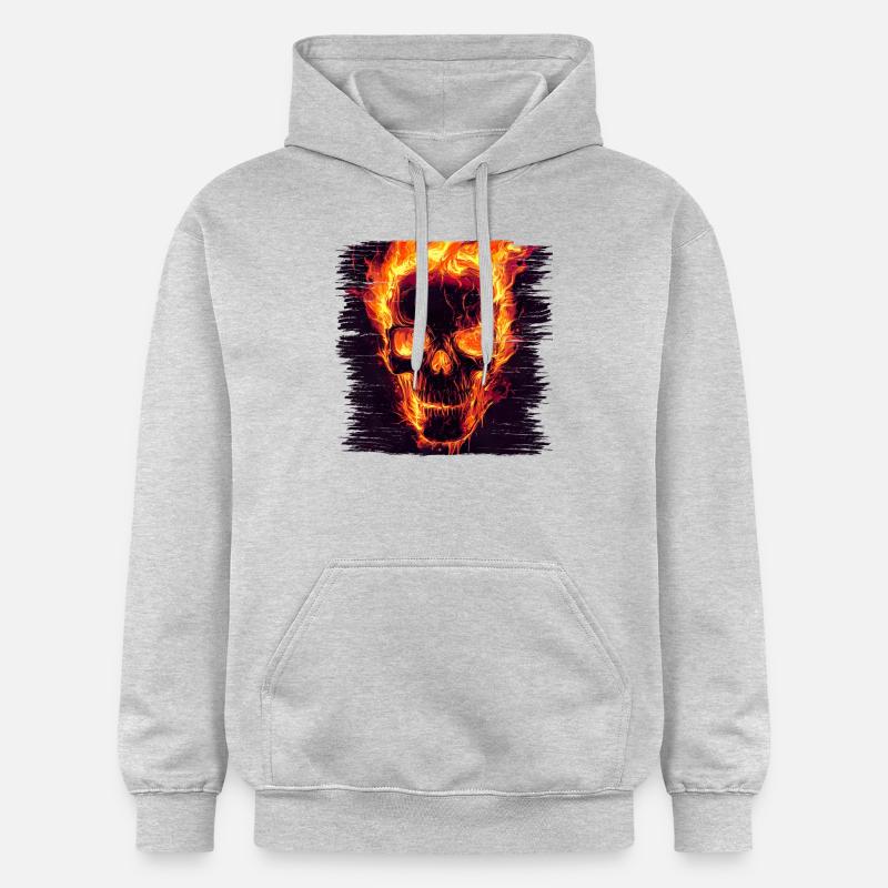 Custom Painting est synonyme d’individualité - Sweat à capuche Softstyle® Gildan Unisexe - gris clair chiné