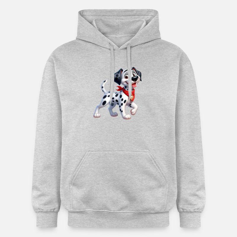 dalmatien 2 - Sweat à capuche Softstyle® Gildan Unisexe - gris clair chiné