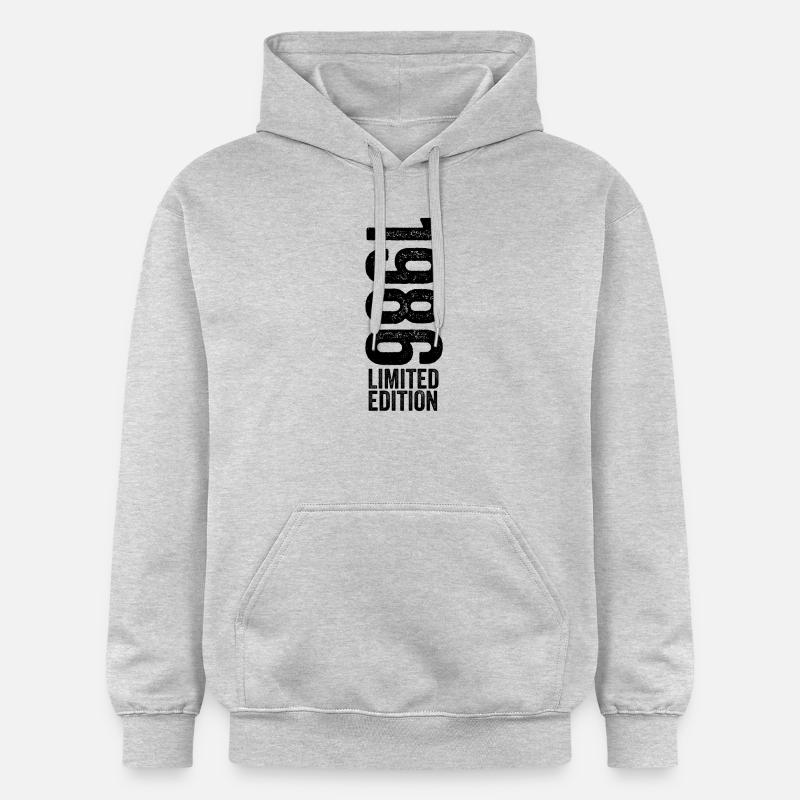 1986 - Edition Limitée 1986 Anniversaire - Sweat à capuche Softstyle® Gildan Unisexe - gris clair chiné