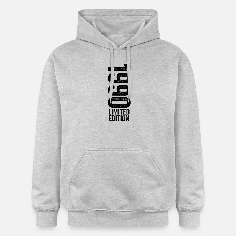 1990 - Edition Limitée 1990 Anniversaire - Sweat à capuche Softstyle® Gildan Unisexe - gris clair chiné