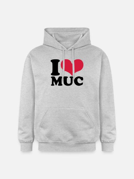 Munich - Gildan Unisex Softstyle® Midweight Hoodie - light heather grey