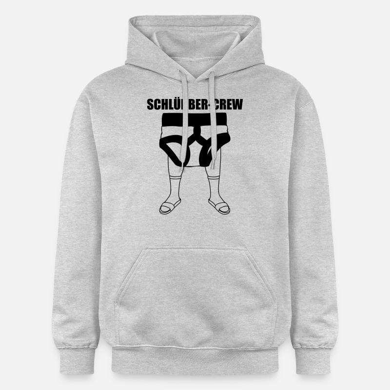 chaussettes blanches - Sweat à capuche Softstyle® Gildan Unisexe - gris clair chiné