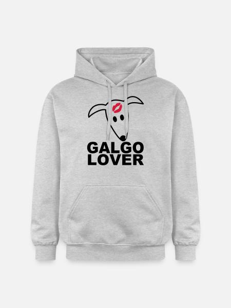 Galgolover - Gildan Unisex Softstyle® Midweight Hoodie - Hellgrau meliert