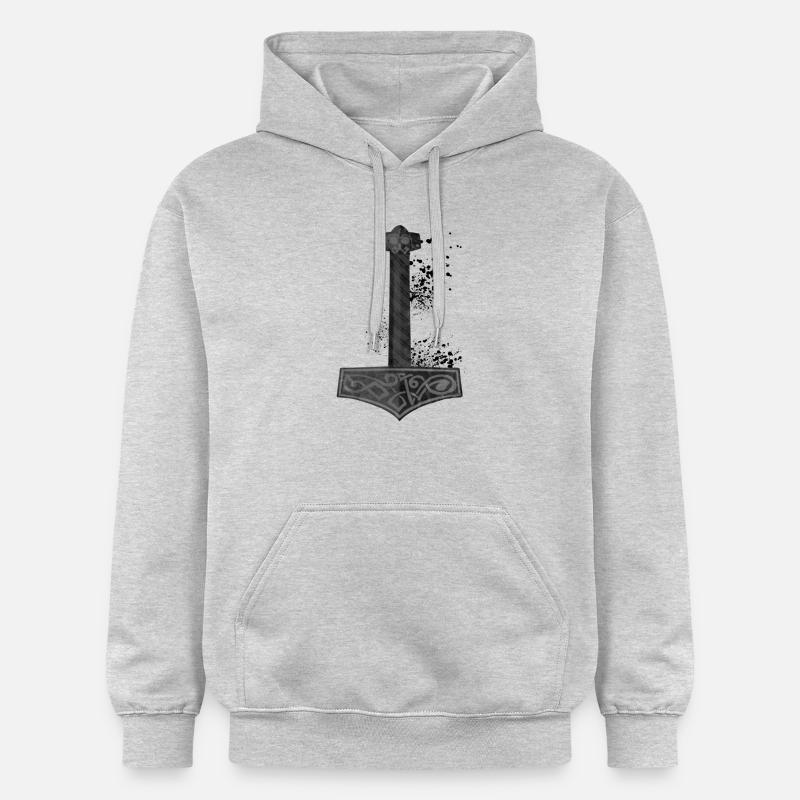 marteauthor - Sweat à capuche Softstyle® Gildan Unisexe - gris clair chiné