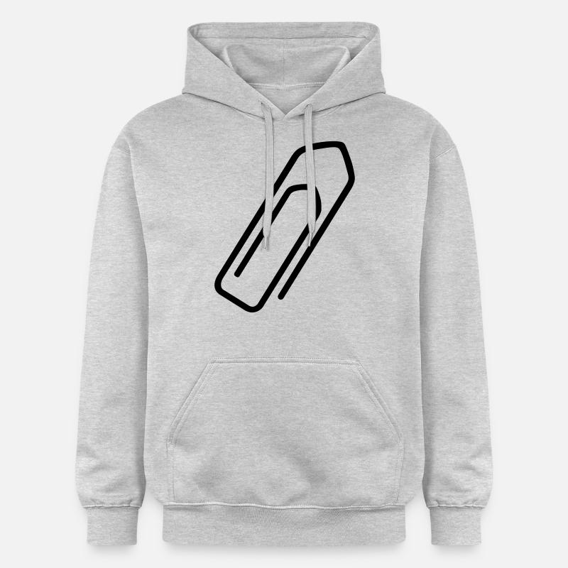 Trombone - Sweat à capuche Softstyle® Gildan Unisexe - gris clair chiné