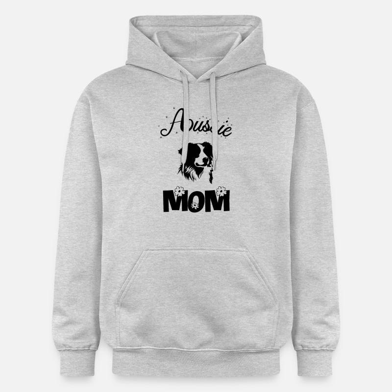 Australische Mutter - Gildan Unisex Softstyle® Midweight Hoodie - Hellgrau meliert